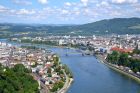 miniatura Linz - panorama miasta