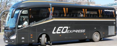 LEO Express, autobus, fot. Leo Express