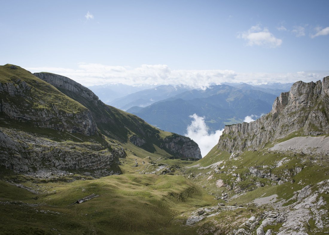 Szczyty na Szlaku Orła w Tyrolu