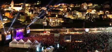 Koncert Top of the Mountain w Ischgl