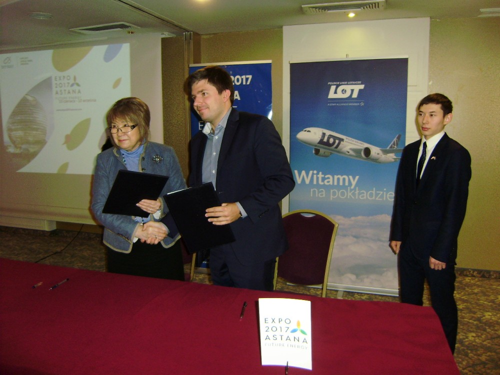 LOT i LOT Travel zostały oficjalnymi partnerami Astana EXPO 2017, fot. JEN - 3