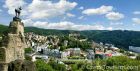miniatura Karlowe Wary-panorama miasta