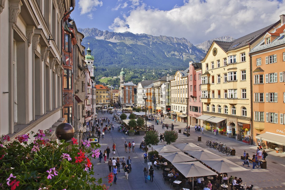 Stare miasto w Innsbrucku