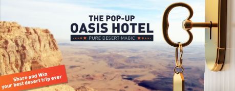 IZRAEL. #POP UP OASIS COMPETITIONS