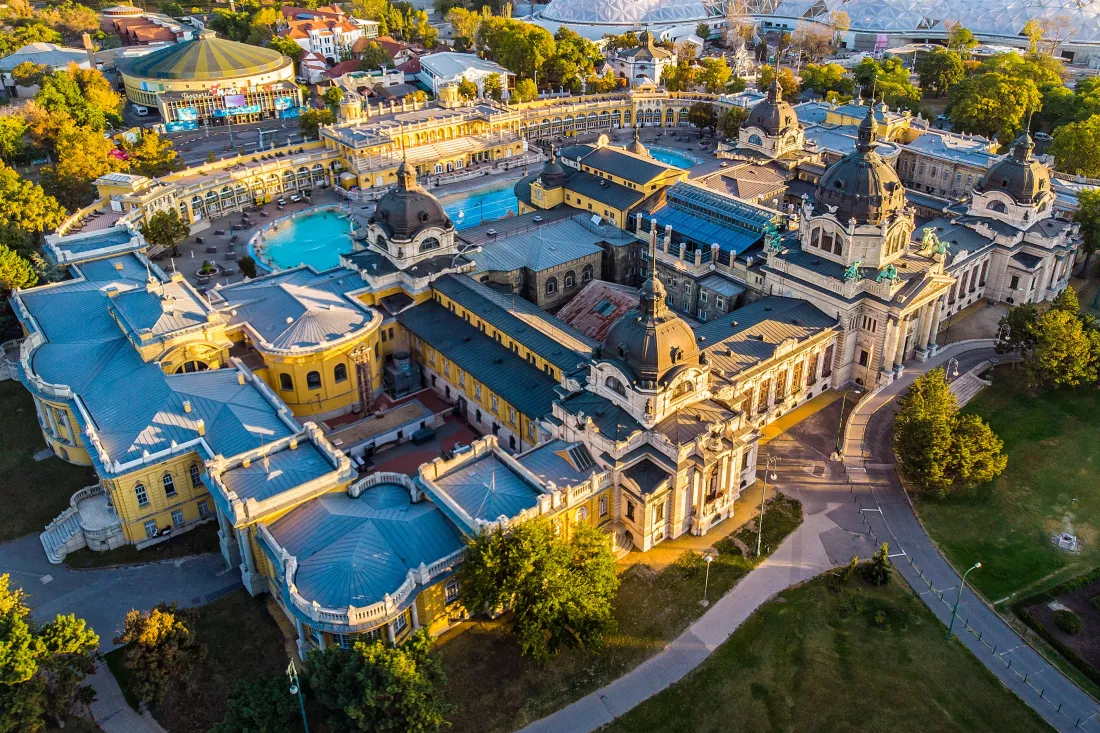 Foto. ©Visit Hungary, Termy Széchenyi