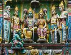 miniatura Hindu statues in the center god Rama with his wife Sita. Sri Krishnan Temple. Rochor, Central Region, Singapore Konsek, photo Marcin   Wikimedia Commons