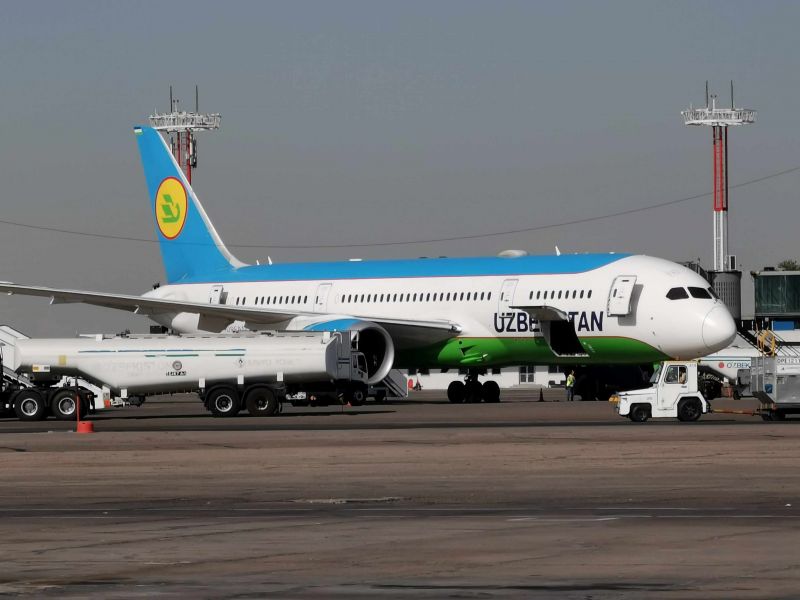Uzbekistan Airways, fot. Jerzy Niemociński