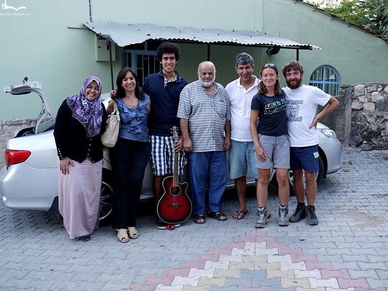 Ania i Jon z dwiema rodzinami w Turcji 2011