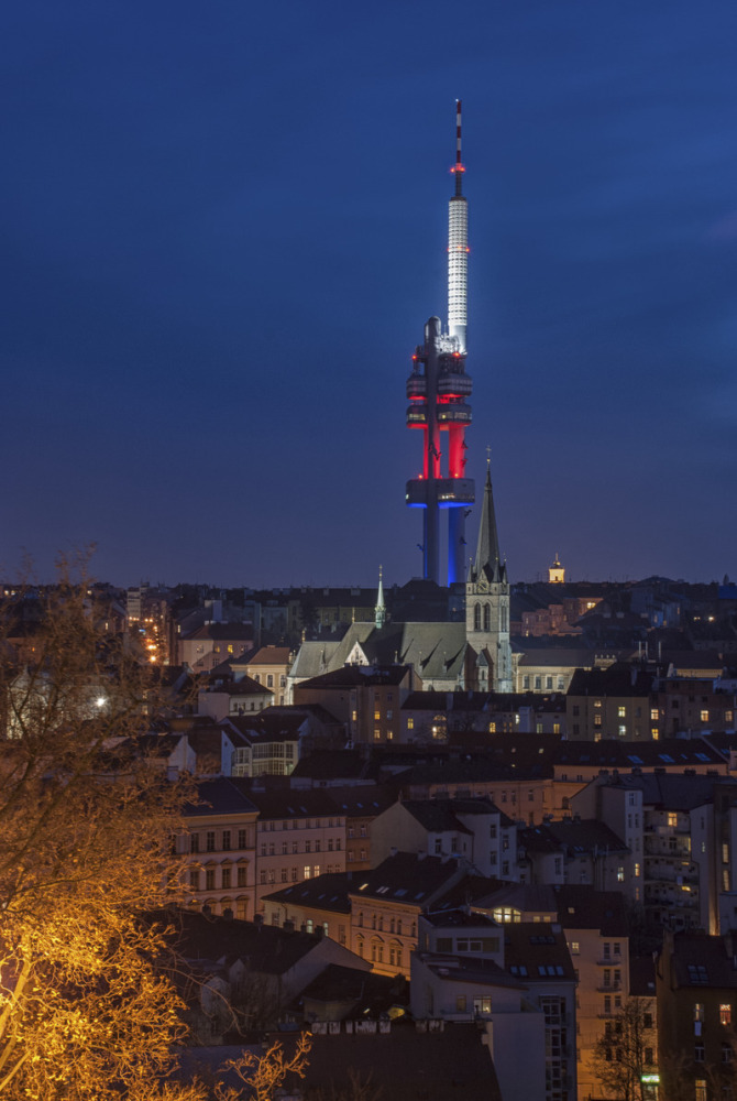 Praga, nadajnik telewizyjny 2. Fot. Michal Fic