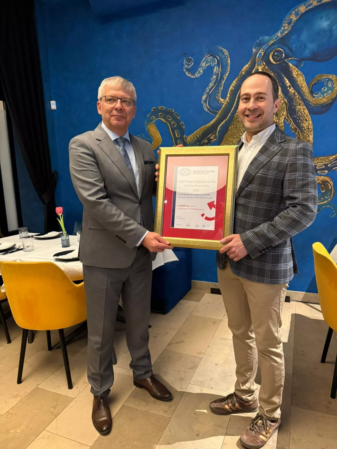 Paweł Niewiadomski i Jacek Skrzypkowski, Foto. Aviareps