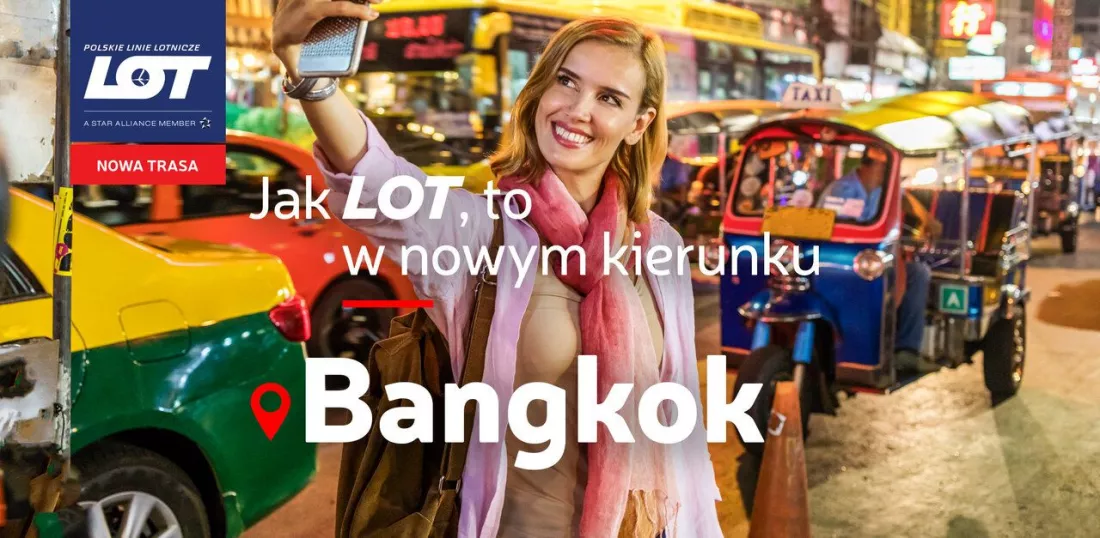 Do Bangkoku z LOT-em